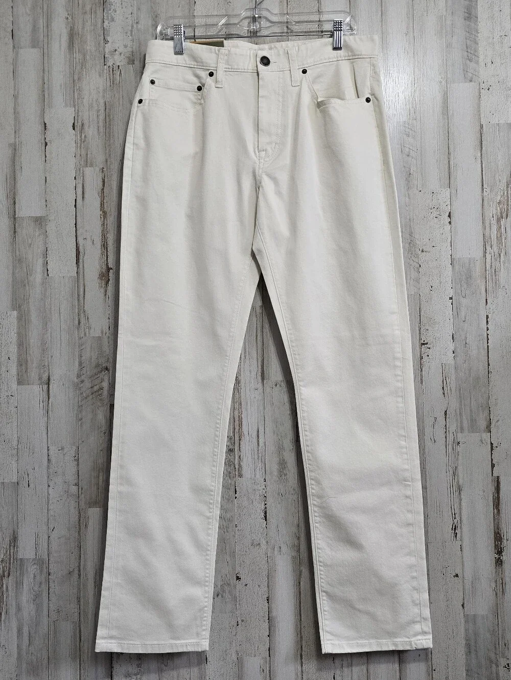 Goodfellow & Co Ivory White Slim Pants Size 32x32